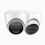 C300 - 2PCS 2K 3MP Outdoor PoE Security IP Camera, EXIR 2.0 Night Vision, Motion Detection, H.265+, IP67 Waterproof