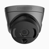 4MP AI Fire Detection Security Camera, Smoke & Flame Detection, Temperature Alarm, Two-Way Audio, 98ft IR, PoE/DC12V, IP67 Waterproof