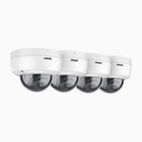C800 - 4K Outdoor PoE IP Security Camera, Human & Vehicle Detection, IR Night Vision, Built-in Microphone & SD Card Slot, RTSP Supported
