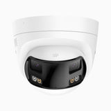 FCD800 - 8MP UHD Dual-Lens Outdoor PoE Security Camera, 180° Panoramic View, Smart Dual Light Night Vision, Two-Way Audio, Active Siren & Alarm, Human & Vehicle Detection, IP67