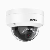 C500D - 3K Outdoor PoE Security IP Dome Camera, EXIR 2.0 Night Vision, Built-in Microphone, SD Card Slot, IP67 Waterproof, RTSP Supported, Works with Alexa