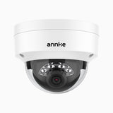C500D - 3K Outdoor PoE Security IP Dome Camera, EXIR 2.0 Night Vision, Built-in Microphone, SD Card Slot, IP67 Waterproof, RTSP Supported, Works with Alexa