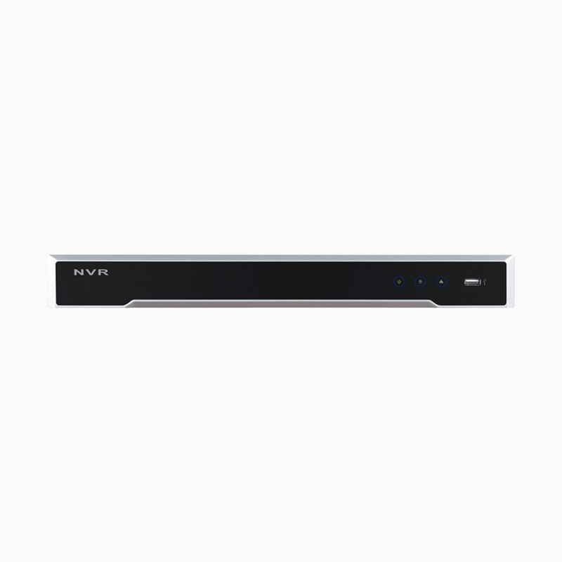 4K 16 Channel Non-PoE NVR, Up to 32MP Resolution, USB 3.0 Interface, Supports Thermal/Fisheye/People Counting/Heatmap/ANPR Cameras