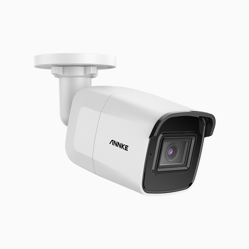 C800 - 4K Outdoor PoE IP Security Camera, Human & Vehicle Detection, EXIR 2.0 Night Vision, Built-in Microphone & SD Card Slot, RTSP Supported
