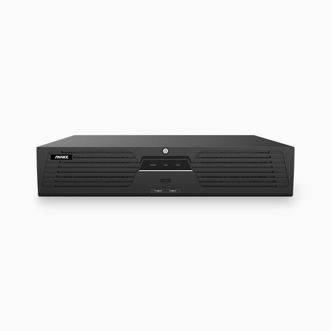 4K 64-Channel Non-PoE NVR Recorder, 32MP Resolution, 8 Hard Drive Bays, Up to 112 TB Storage, H.265+, Supports Fisheye/People Counting/ANPR Cameras